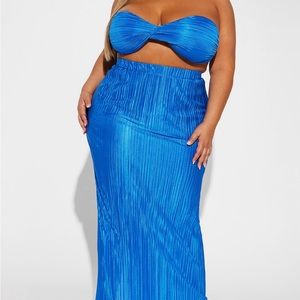 Blue fashionnova set